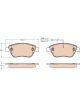 TRW Brake Pads