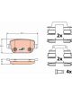 TRW Brake Pads