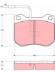 TRW Brake Pads
