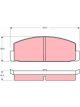 TRW Brake Pads