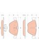 TRW Brake Pads