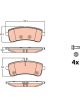 TRW Brake Pads