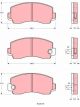 TRW Brake Pads
