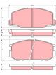 TRW Brake Pads