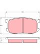 TRW Brake Pads