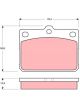 TRW Brake Pads