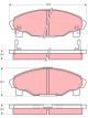 TRW DTEC Brake Pads