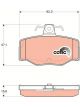 TRW DTEC Brake Pads