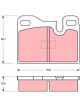 TRW Brake Pads