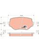TRW DTEC Brake Pads