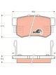TRW DTEC Brake Pads