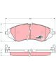 TRW DTEC Brake Pads