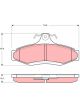 TRW DTEC Brake Pads