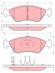 TRW Brake Pads