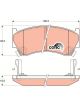 TRW DTEC Brake Pads