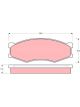 TRW DTEC Brake Pads