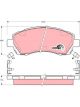 TRW DTEC Brake Pads