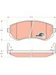 TRW DTEC Brake Pads