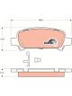 TRW DTEC Brake Pads