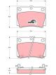 TRW DTEC Brake Pads