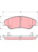 TRW DTEC Brake Pads