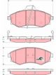 TRW Brake Pads