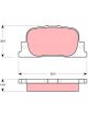 TRW DTEC Brake Pads