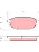 TRW DTEC Brake Pads