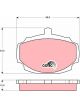 TRW Brake Pads