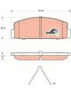 TRW DTEC Brake Pads