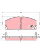 TRW DTEC Brake Pads