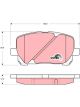TRW DTEC Brake Pads