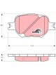 TRW DTEC Brake Pads
