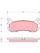 TRW DTEC Brake Pads