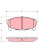 TRW Brake Pads