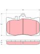 TRW Brake Pads