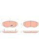 TRW DTEC Brake Pads