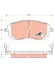 TRW DTEC Brake Pads