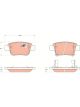 TRW DTEC Brake Pads