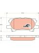 TRW DTEC Brake Pads