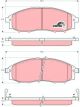 TRW DTEC Brake Pads