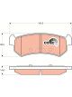 TRW DTEC Brake Pads