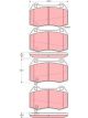 TRW DTEC Brake Pads