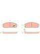 TRW DTEC Brake Pads