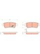 TRW DTEC Brake Pads