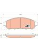 TRW DTEC Brake Pads