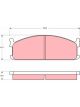 TRW Brake Pads