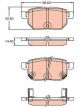 TRW DTEC Brake Pads