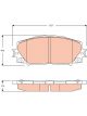 TRW DTEC Brake Pads