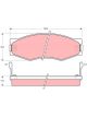 TRW DTEC Brake Pads